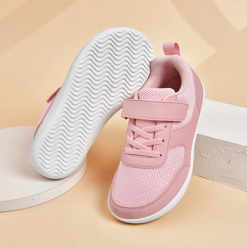Kids Shoes Wide Toe Barefoot for Children Boys Girls Baby Sneakers Lightweight Mesh Artificial Infant Tennis Shoes for Toddlers