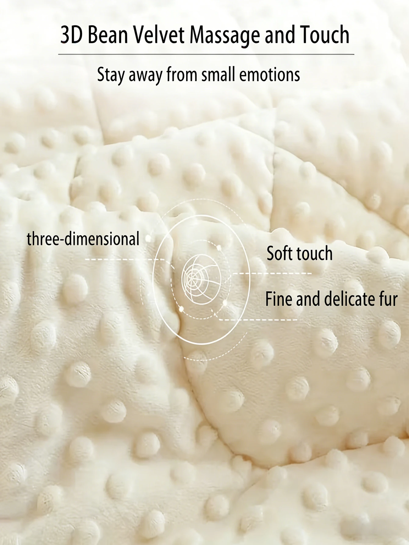 1Pc Newborn Beanie Blanket, 3D Beanie Fleece - Skin-Friendly and Soft, Washable - Cute Printed Patterns, Double-Sided Beanie Blanket for 0-3 Years Old, Soft Blanket for Kindergarten Boys and Girls!
