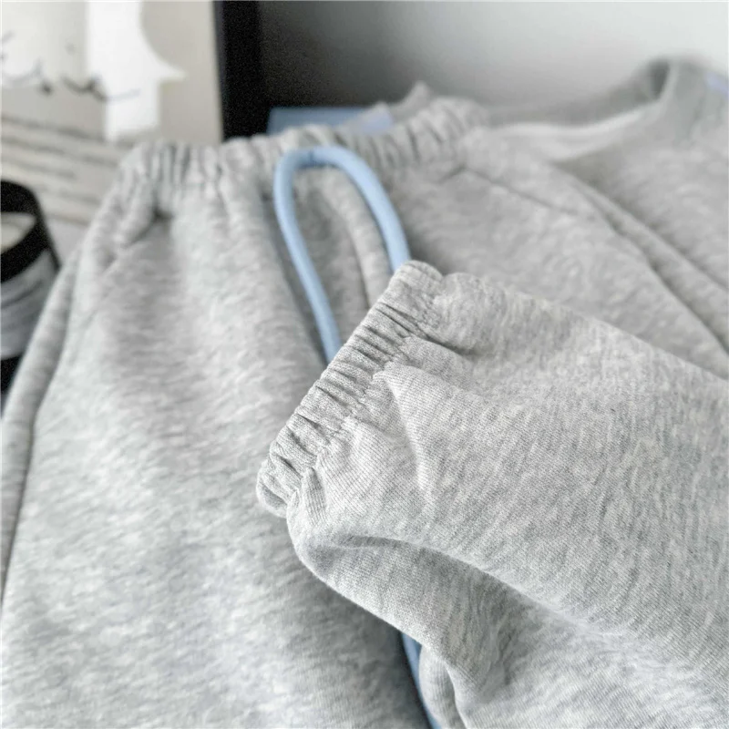 Spring Kids Sweatshirt Sets Children Long Sleeve Clothing Suits Boy Girl Casual Pullover+Pants 2Pcs Autumn Teen Tracksuit Outfit