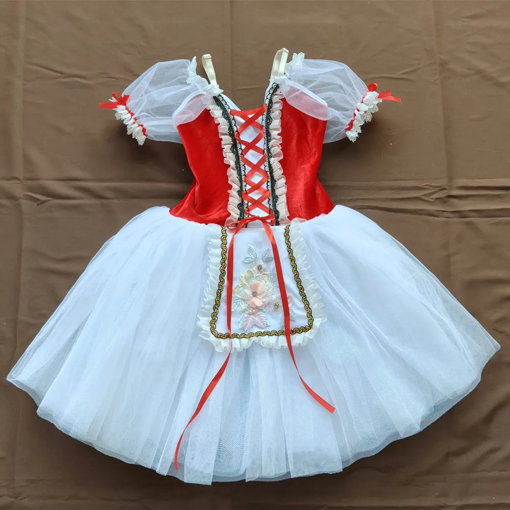 Children's Ballet Skirt, Girls' Dance Skirt, Campus Dance Program, Ballet Dancer Costume, Stage, Collective Performance Costume