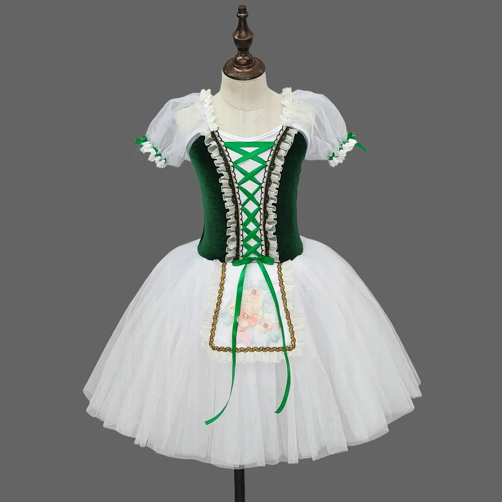 Children's Ballet Skirt, Girls' Dance Skirt, Campus Dance Program, Ballet Dancer Costume, Stage, Collective Performance Costume