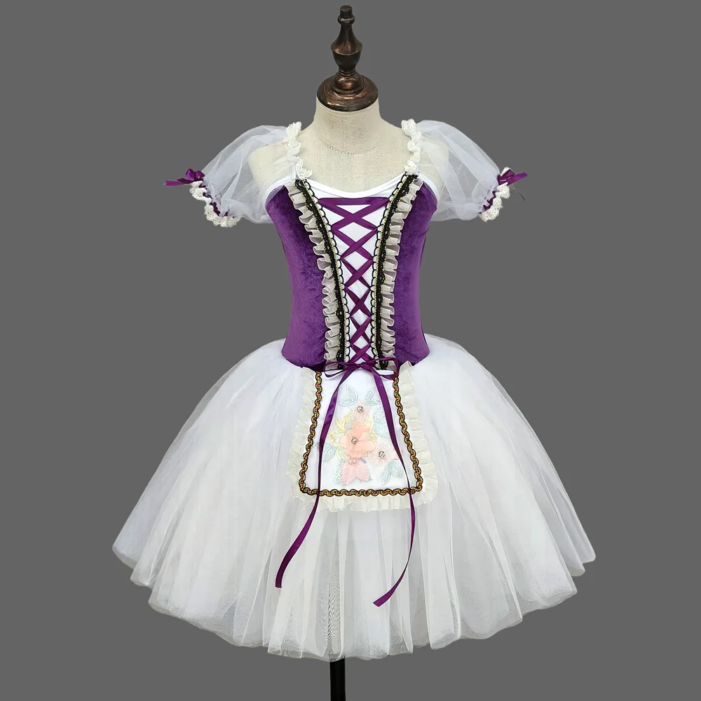 Children's Ballet Skirt, Girls' Dance Skirt, Campus Dance Program, Ballet Dancer Costume, Stage, Collective Performance Costume