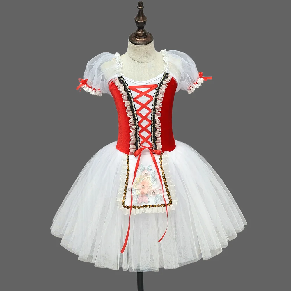 Children's Ballet Skirt, Girls' Dance Skirt, Campus Dance Program, Ballet Dancer Costume, Stage, Collective Performance Costume
