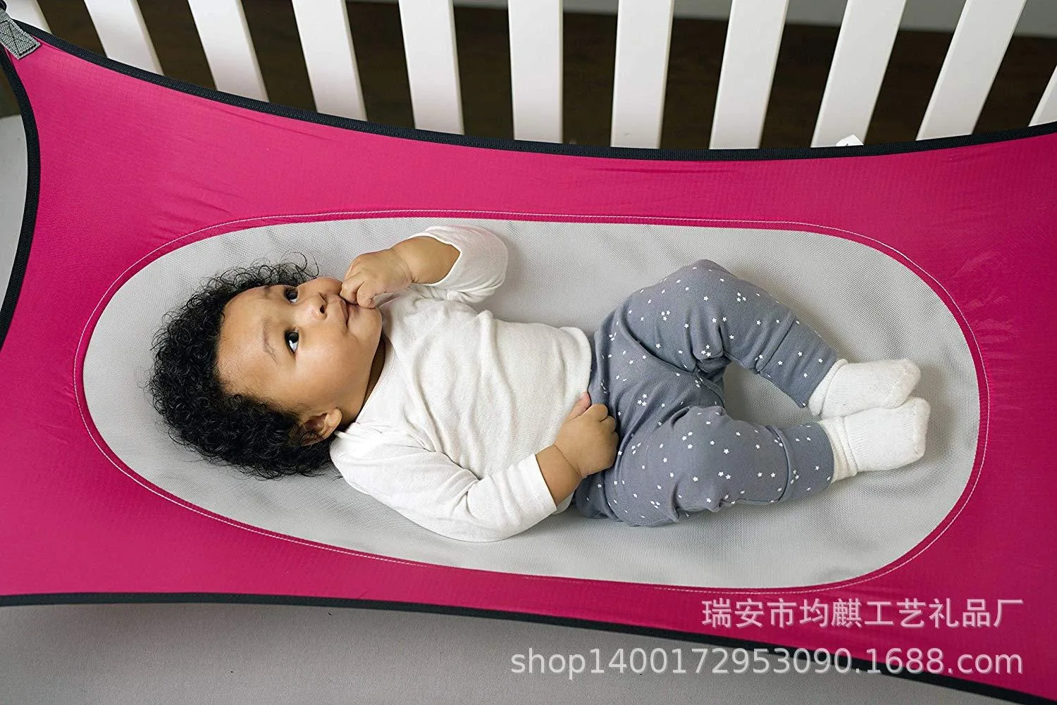 Baby Hammock Removable Breathable Baby Sleep Hammock European American Family Baby Crib Newborn Baby Hammock Swing Bed