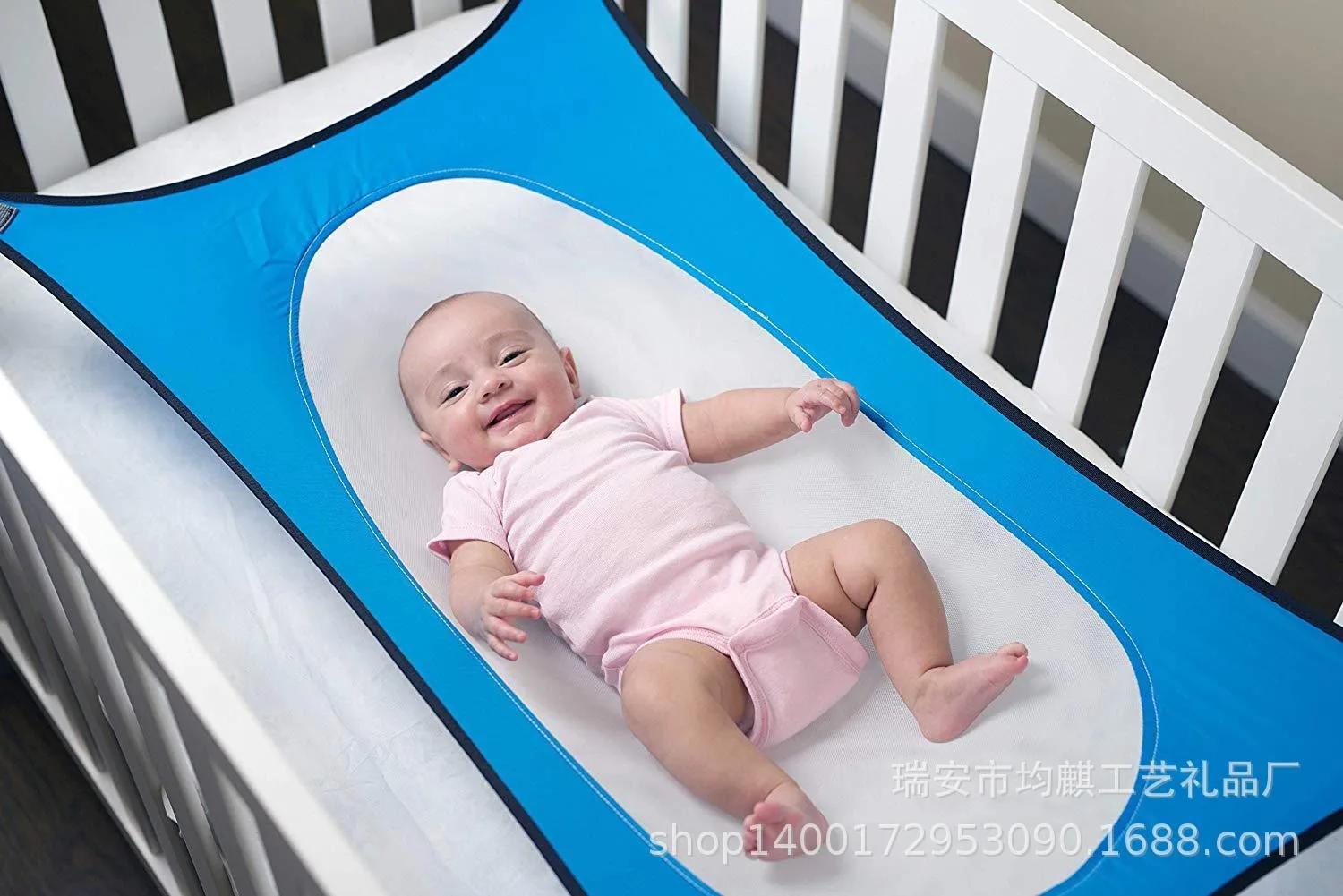 Baby Hammock Removable Breathable Baby Sleep Hammock European American Family Baby Crib Newborn Baby Hammock Swing Bed