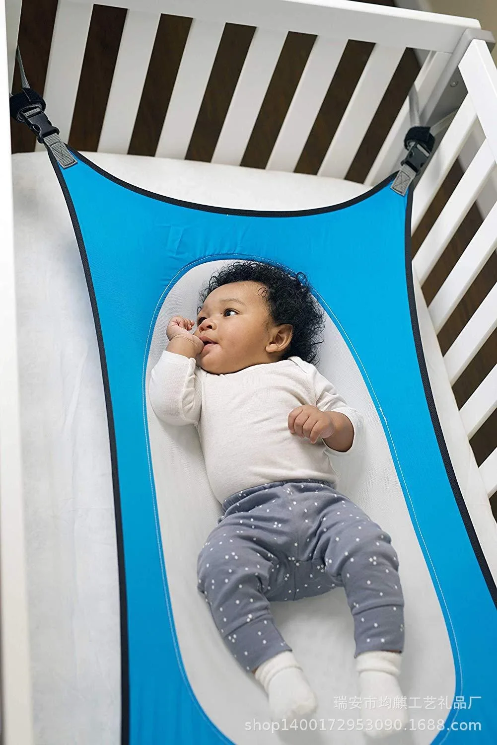 Baby Hammock Removable Breathable Baby Sleep Hammock European American Family Baby Crib Newborn Baby Hammock Swing Bed