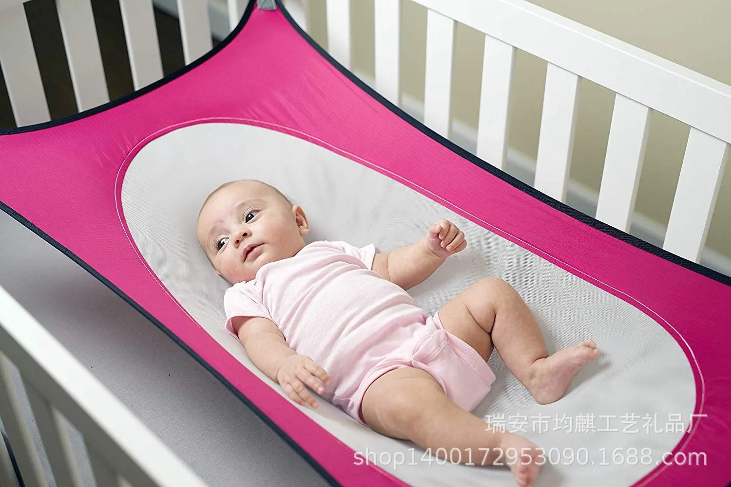 Baby Hammock Removable Breathable Baby Sleep Hammock European American Family Baby Crib Newborn Baby Hammock Swing Bed