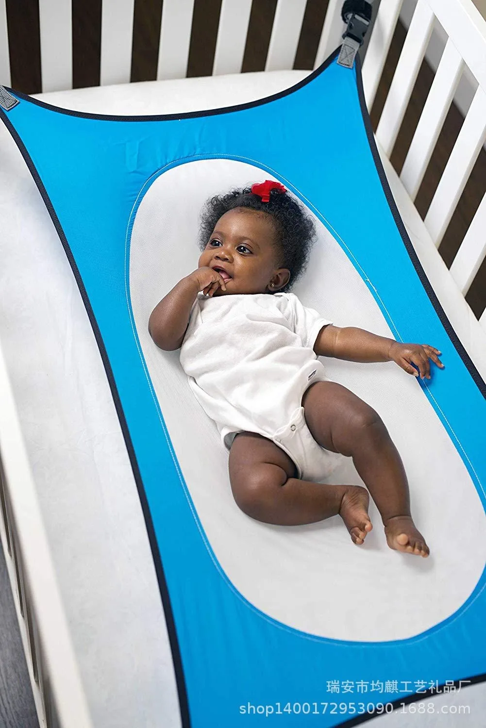 Baby Hammock Removable Breathable Baby Sleep Hammock European American Family Baby Crib Newborn Baby Hammock Swing Bed