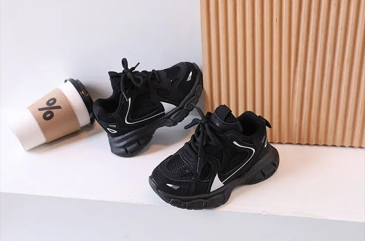 Unisex Kids Shoes Kids Sneakers Baby Boy Sneakers Girls Shoes Clunky Sports Tennis Casual Flats Children Infant Footwear Autumn