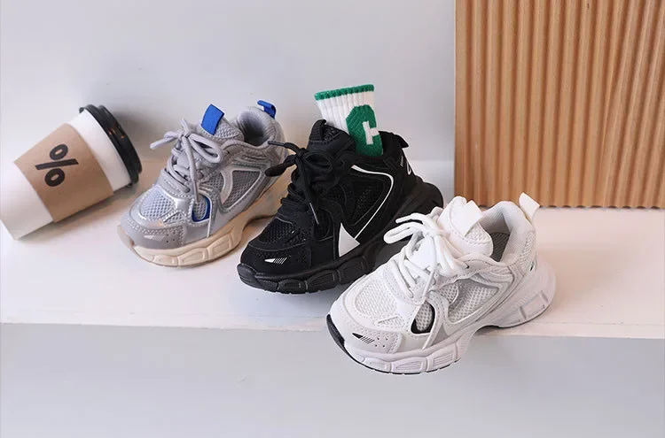 Unisex Kids Shoes Kids Sneakers Baby Boy Sneakers Girls Shoes Clunky Sports Tennis Casual Flats Children Infant Footwear Autumn