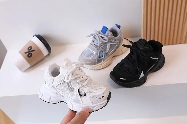 Unisex Kids Shoes Kids Sneakers Baby Boy Sneakers Girls Shoes Clunky Sports Tennis Casual Flats Children Infant Footwear Autumn