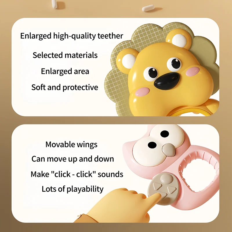 360° Musical Baby Crib Mobile Rotating Night Light Bed Bell Toy Four Speed Timming Hanging Infant Newborn Rattle Bedside Gift