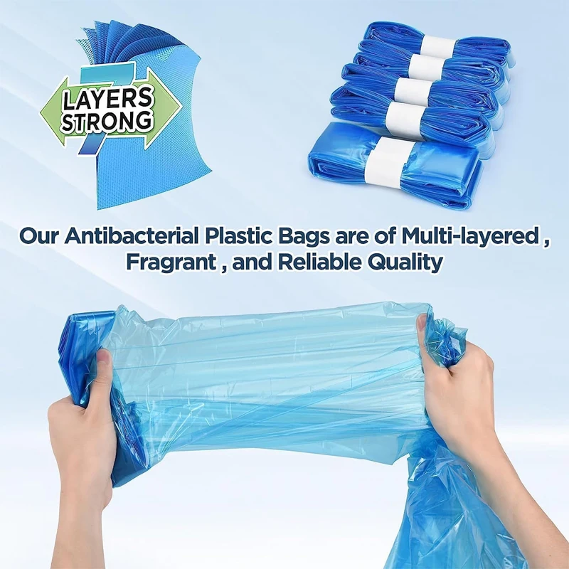 12 PCS Refill Bags Baby Diaper Garbage Bags For Angelcare Trash Bucket Replacement Liners Garbage Bag For Sangenic Tommee Tippee