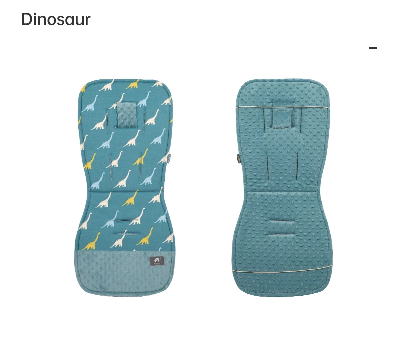 Stroller Cushion & Seat Belt Cover 2Pcs/Set Universal Baby Pram Seat Pad Soft Kids Pushchair Car Mat Stroller Accessories