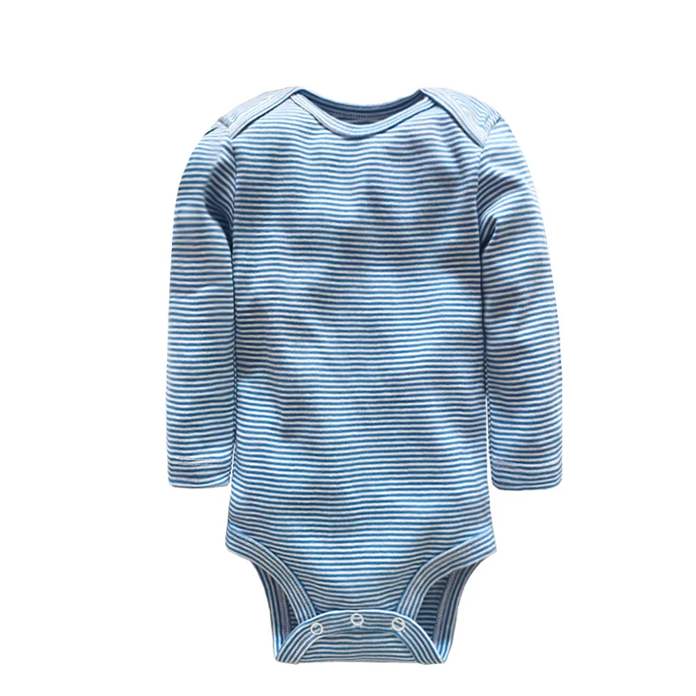 4/5 Pcs Baby Bodysuit Set for Newborns Cotton Romper Boys 0-24M Soft Long Sleeve Infant Daily Outfit Toddler Clothes