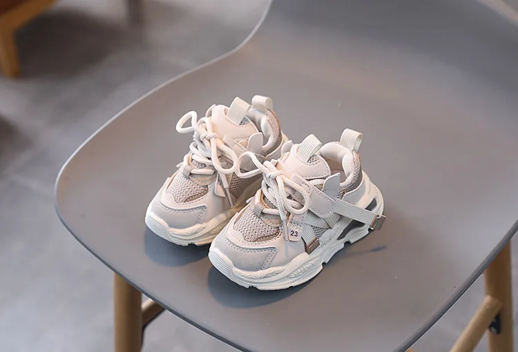 Spring Autumn Kids Sneakers Boys Girls Sport Shoes Fashion Mesh Breathable Kids Casual Shoes Toddler Boys Girls Running Sneakers