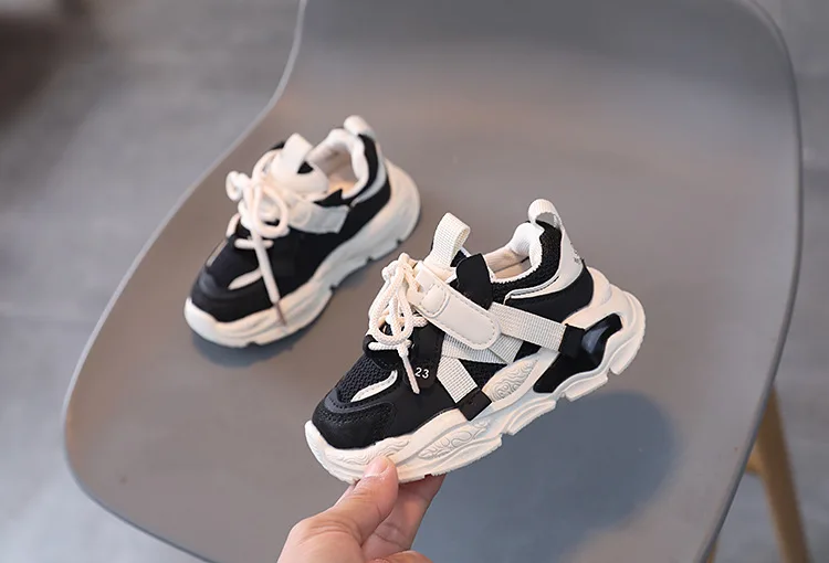 Spring Autumn Kids Sneakers Boys Girls Sport Shoes Fashion Mesh Breathable Kids Casual Shoes Toddler Boys Girls Running Sneakers