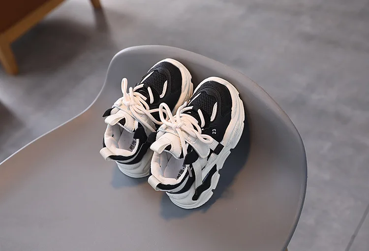 Spring Autumn Kids Sneakers Boys Girls Sport Shoes Fashion Mesh Breathable Kids Casual Shoes Toddler Boys Girls Running Sneakers