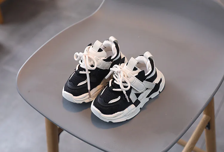 Spring Autumn Kids Sneakers Boys Girls Sport Shoes Fashion Mesh Breathable Kids Casual Shoes Toddler Boys Girls Running Sneakers