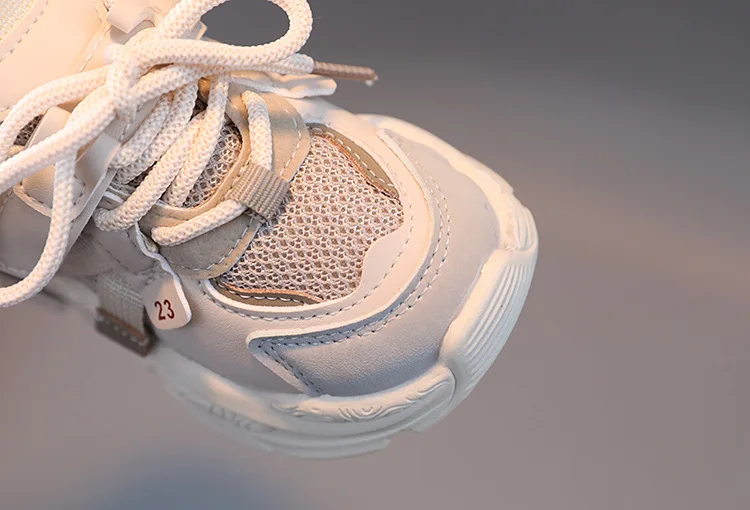 Spring Autumn Kids Sneakers Boys Girls Sport Shoes Fashion Mesh Breathable Kids Casual Shoes Toddler Boys Girls Running Sneakers