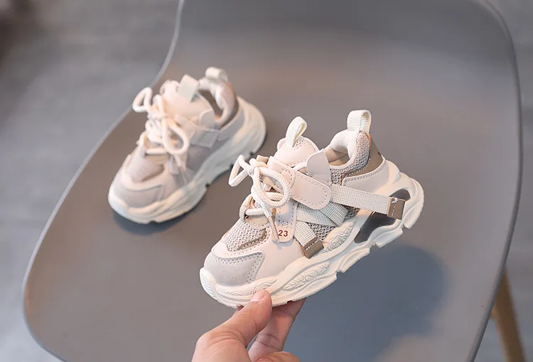 Spring Autumn Kids Sneakers Boys Girls Sport Shoes Fashion Mesh Breathable Kids Casual Shoes Toddler Boys Girls Running Sneakers