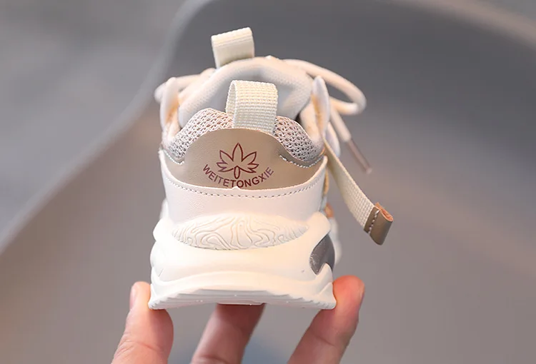 Spring Autumn Kids Sneakers Boys Girls Sport Shoes Fashion Mesh Breathable Kids Casual Shoes Toddler Boys Girls Running Sneakers