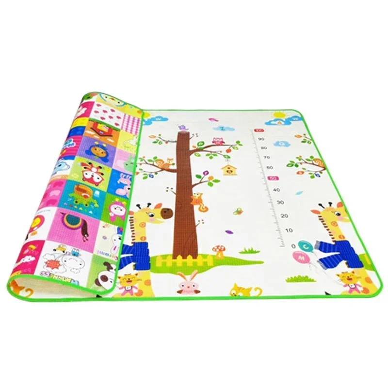 Large Size 200*180/180*120cm Play Mats for Children's Safety Mat EPE Environmentally Friendly Baby Crawling Folding Mat Carpet