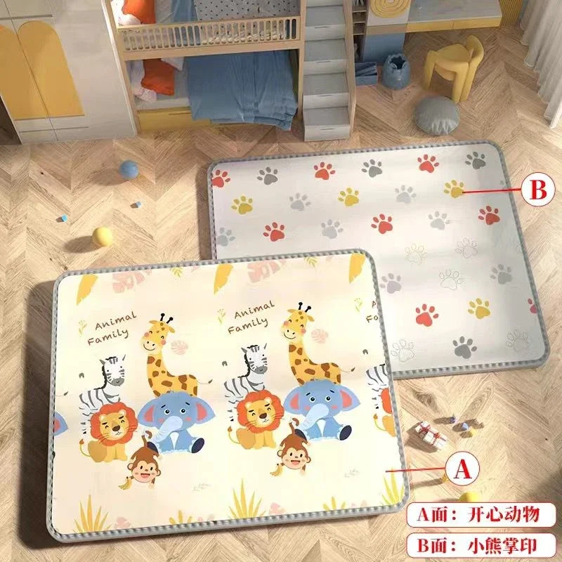 Large Size 200*180/180*120cm Play Mats for Children's Safety Mat EPE Environmentally Friendly Baby Crawling Folding Mat Carpet