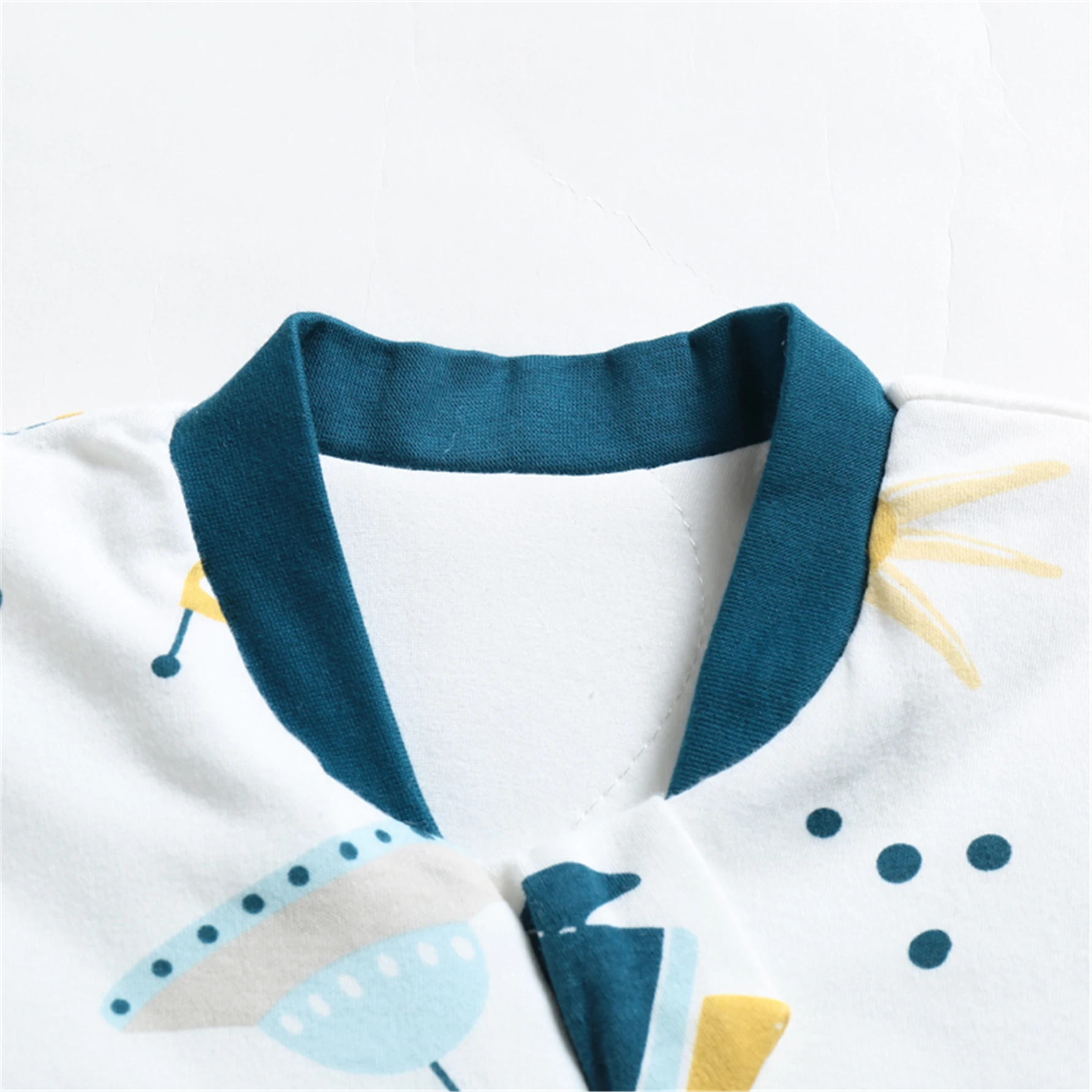 2.5Tog Spring and Autumn Thin Baby Sleeping Bag U-Shaped Cartoon Pure Cotton Kidsren's Sleeping Bag Anti-Kick Quilt 0-3Y Baby Sleeping Bag