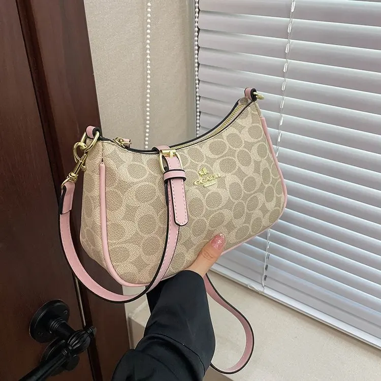 Stylish Crossbody Diaper Bag Handbag Tote Daily Errands Multi-Pocket Exquisite Sleek Sophisticated Elegant Fashionable