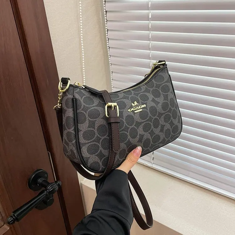 Stylish Crossbody Diaper Bag Handbag Tote Daily Errands Multi-Pocket Exquisite Sleek Sophisticated Elegant Fashionable