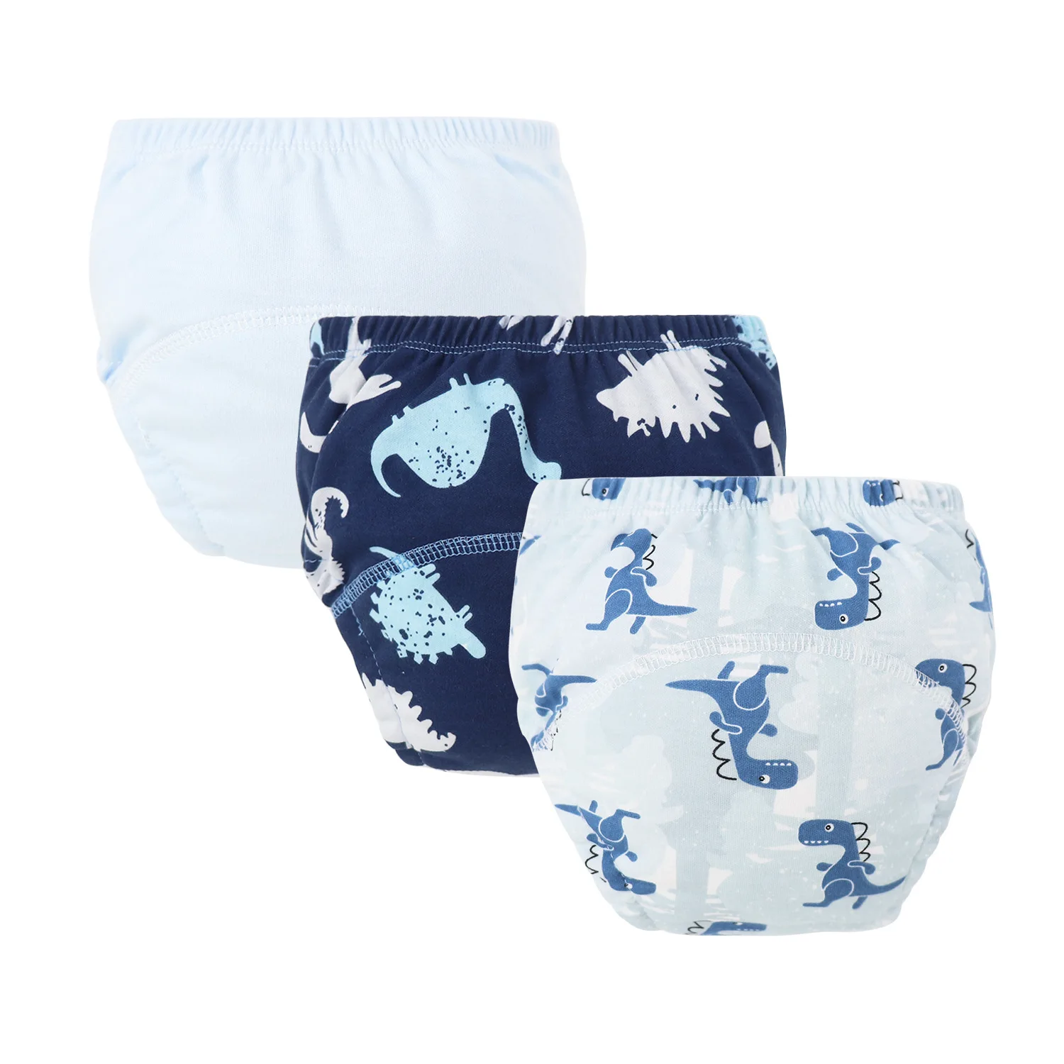 8/5pcs Baby Cotton Training Pants Panties Waterproof Cloth Diapers Reusable Toolder Nappies Diaper Baby Changing Nappy Underwear