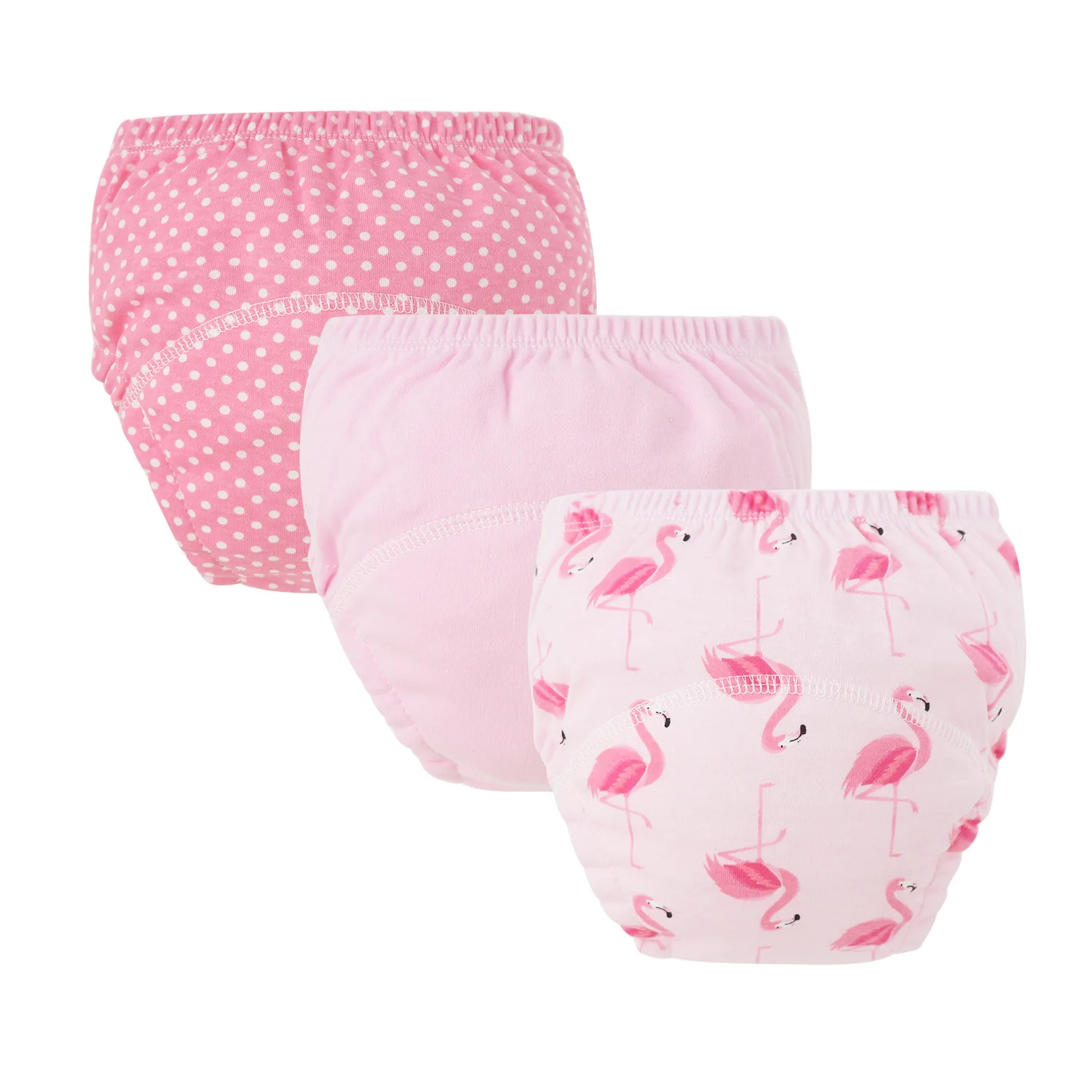 8/5pcs Baby Cotton Training Pants Panties Waterproof Cloth Diapers Reusable Toolder Nappies Diaper Baby Changing Nappy Underwear