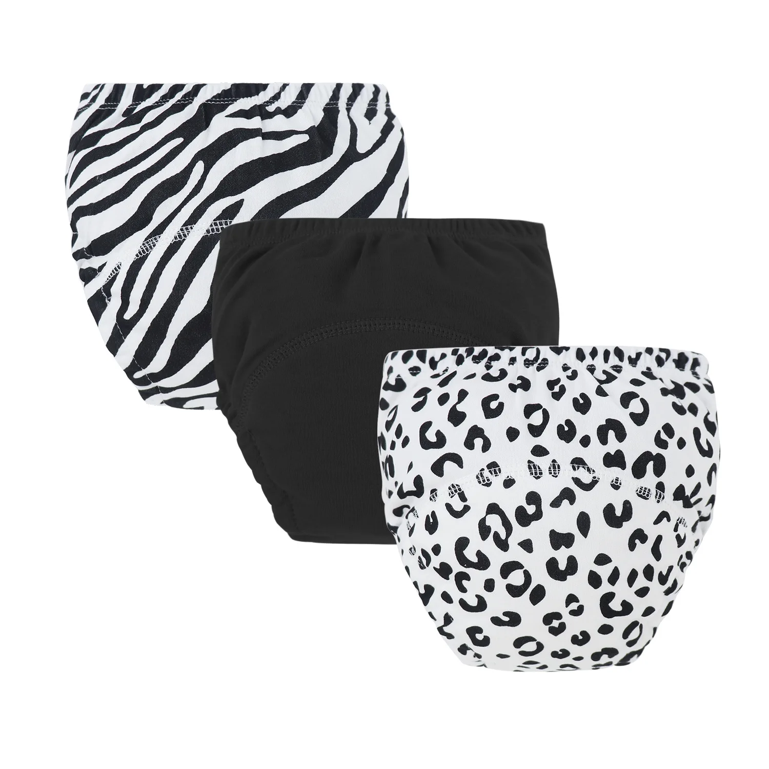 8/5pcs Baby Cotton Training Pants Panties Waterproof Cloth Diapers Reusable Toolder Nappies Diaper Baby Changing Nappy Underwear