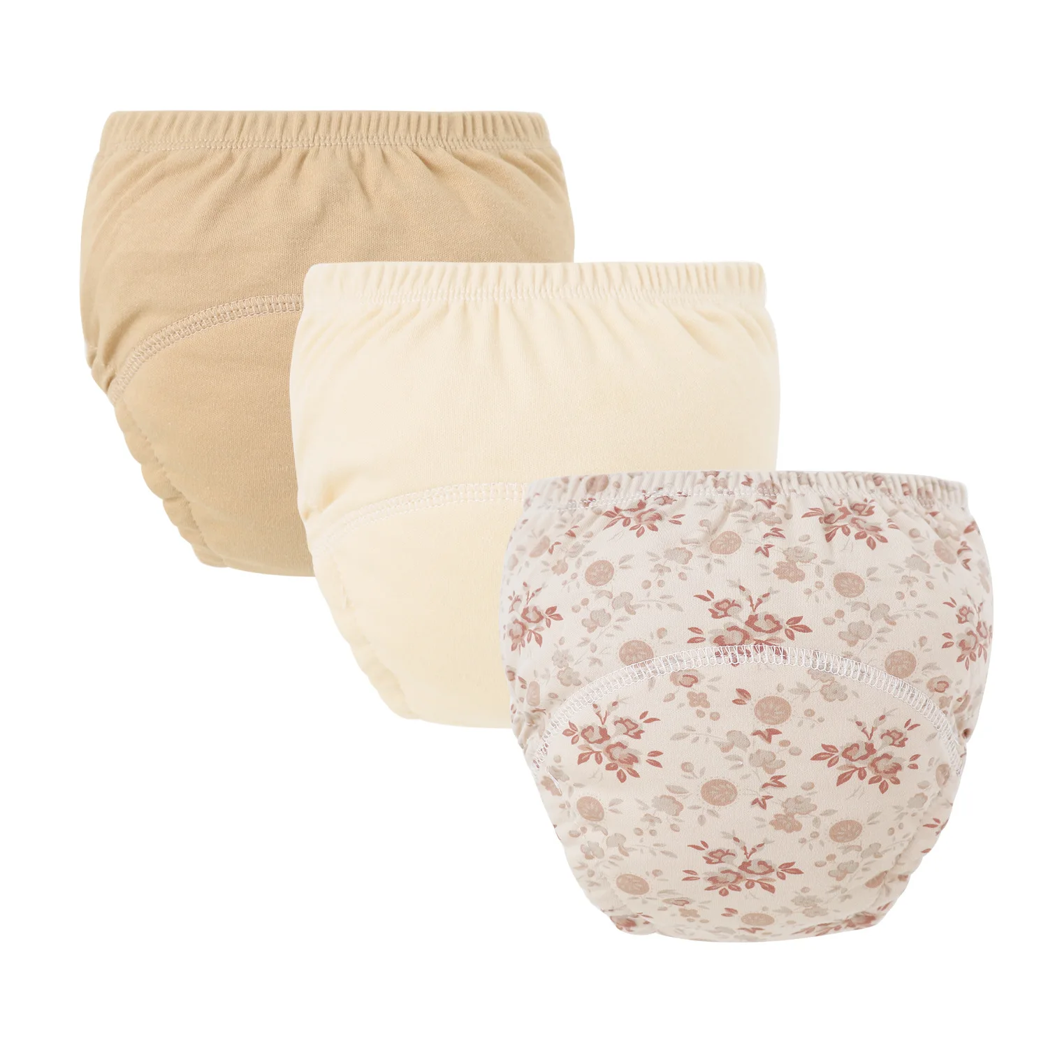 8/5pcs Baby Cotton Training Pants Panties Waterproof Cloth Diapers Reusable Toolder Nappies Diaper Baby Changing Nappy Underwear