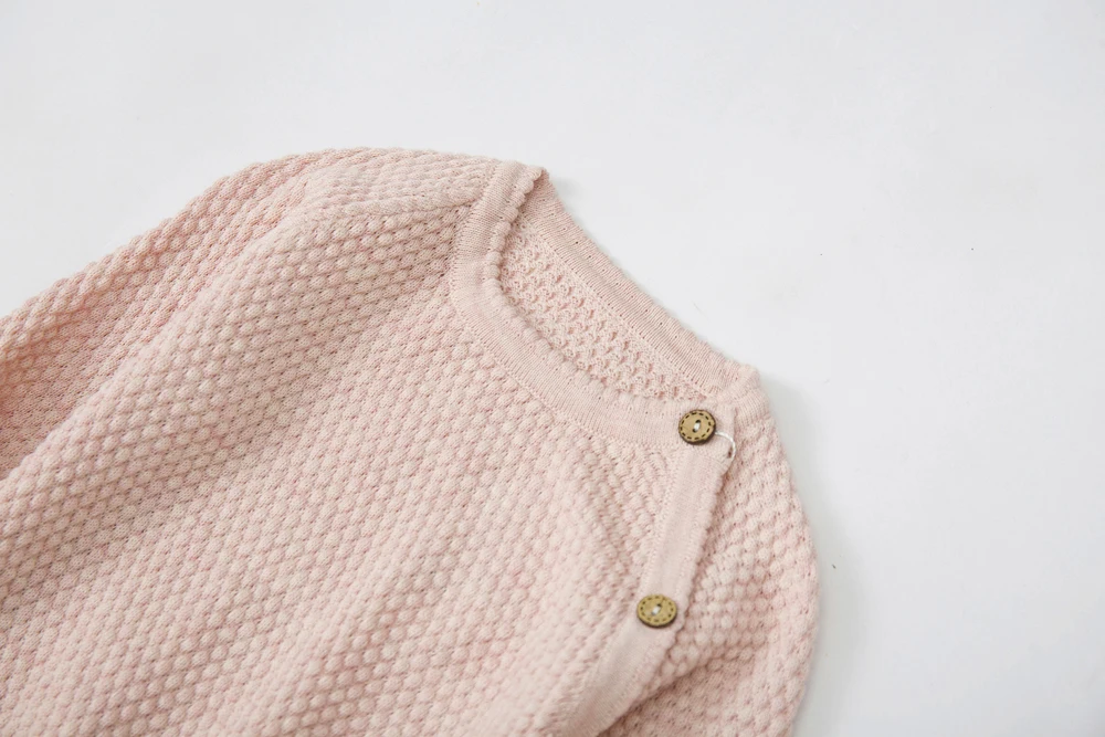 2PCS Autumn Winter Baby Boys Girls Solid Color Clothing Newborn Baby Casual Clothes Suit Infant Long Sleeve Top+Pants Pajamas