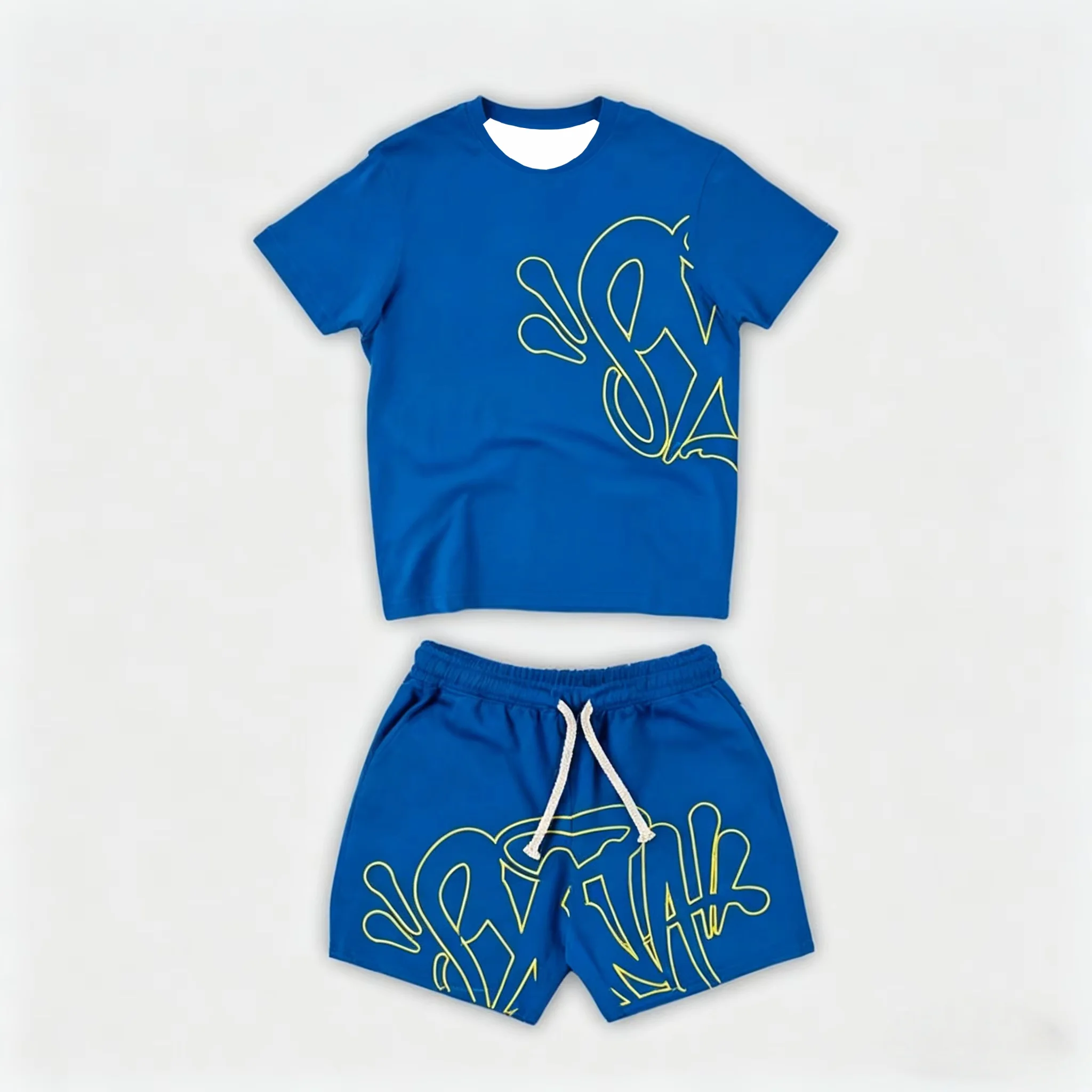 2026 Trendy Y2k Clothes Outdoor Casual Summer T-Shirt Shorts Fashion Women's Men's Kids Clothing Outfit Tees Streetwear Trunks