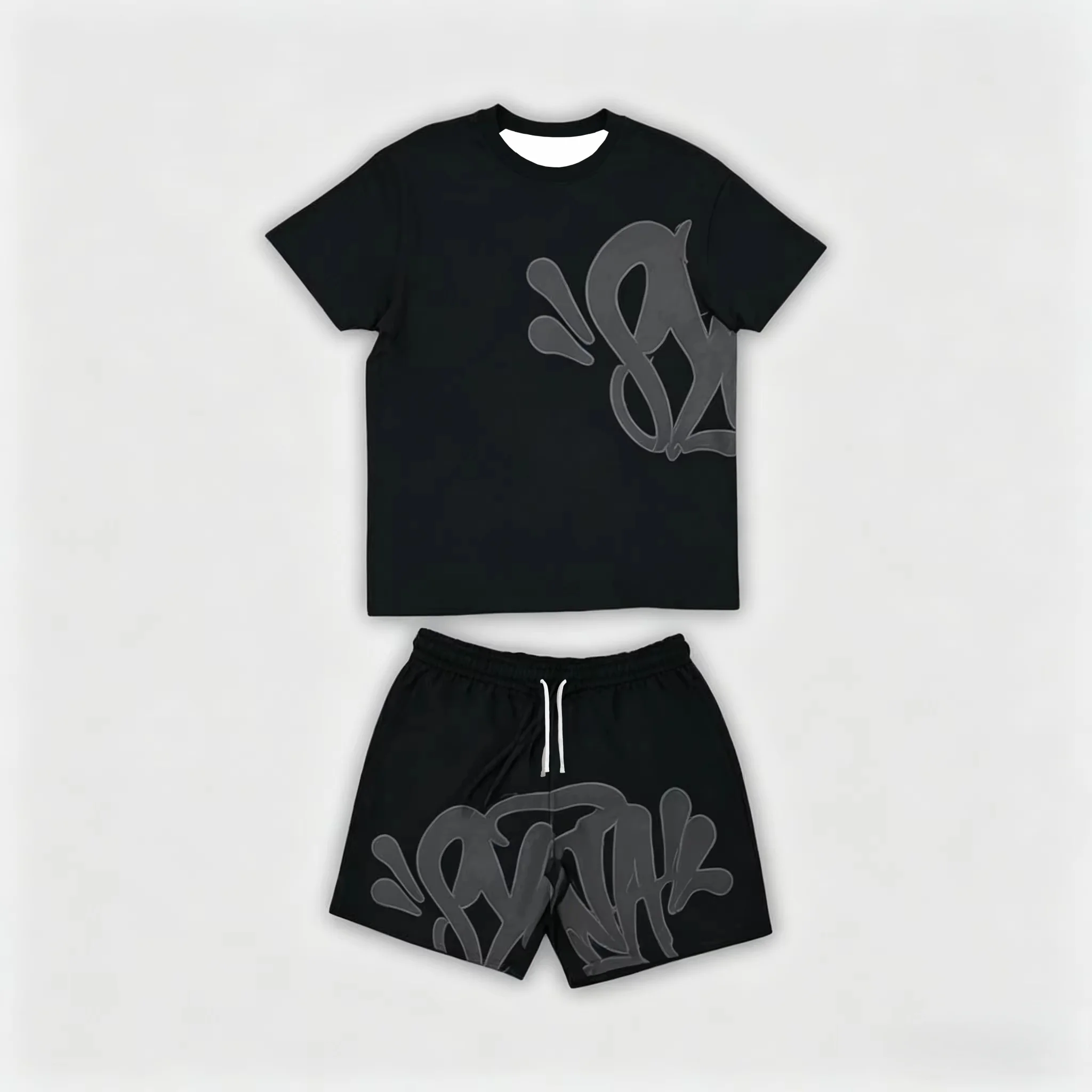 2026 Trendy Y2k Clothes Outdoor Casual Summer T-Shirt Shorts Fashion Women's Men's Kids Clothing Outfit Tees Streetwear Trunks