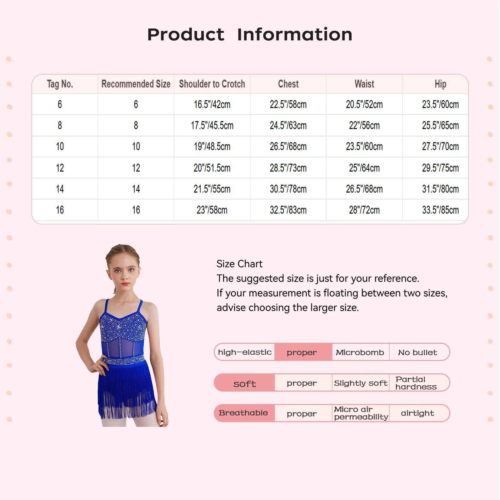 6-16Y Kids Girls Jazz Latin Dance Bodysuit Cha-cha Samba Rumba Tango Ballroom Dancewear Sleeveless Shiny Tassels Leotard Dress