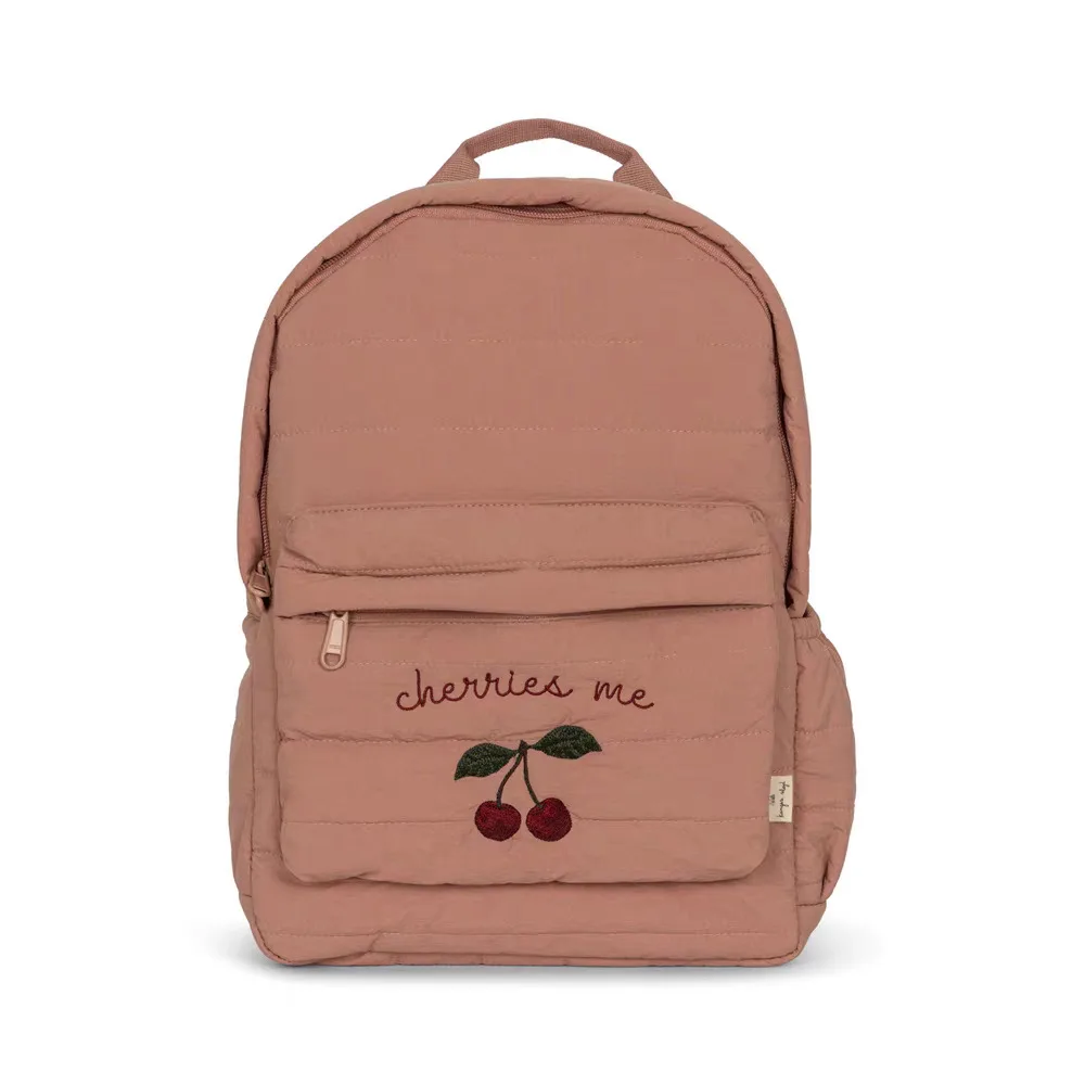 KS Baby Backpack Kids Schoolbag Kindergarten Bags Brand Cherry Lemon Children's Boys Girls Mom Traveling Storage Bag Wholesale