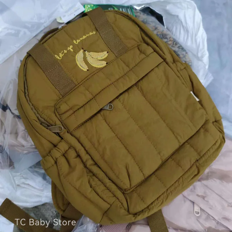KS Baby Backpack Kids Schoolbag Kindergarten Bags Brand Cherry Lemon Children's Boys Girls Mom Traveling Storage Bag Wholesale