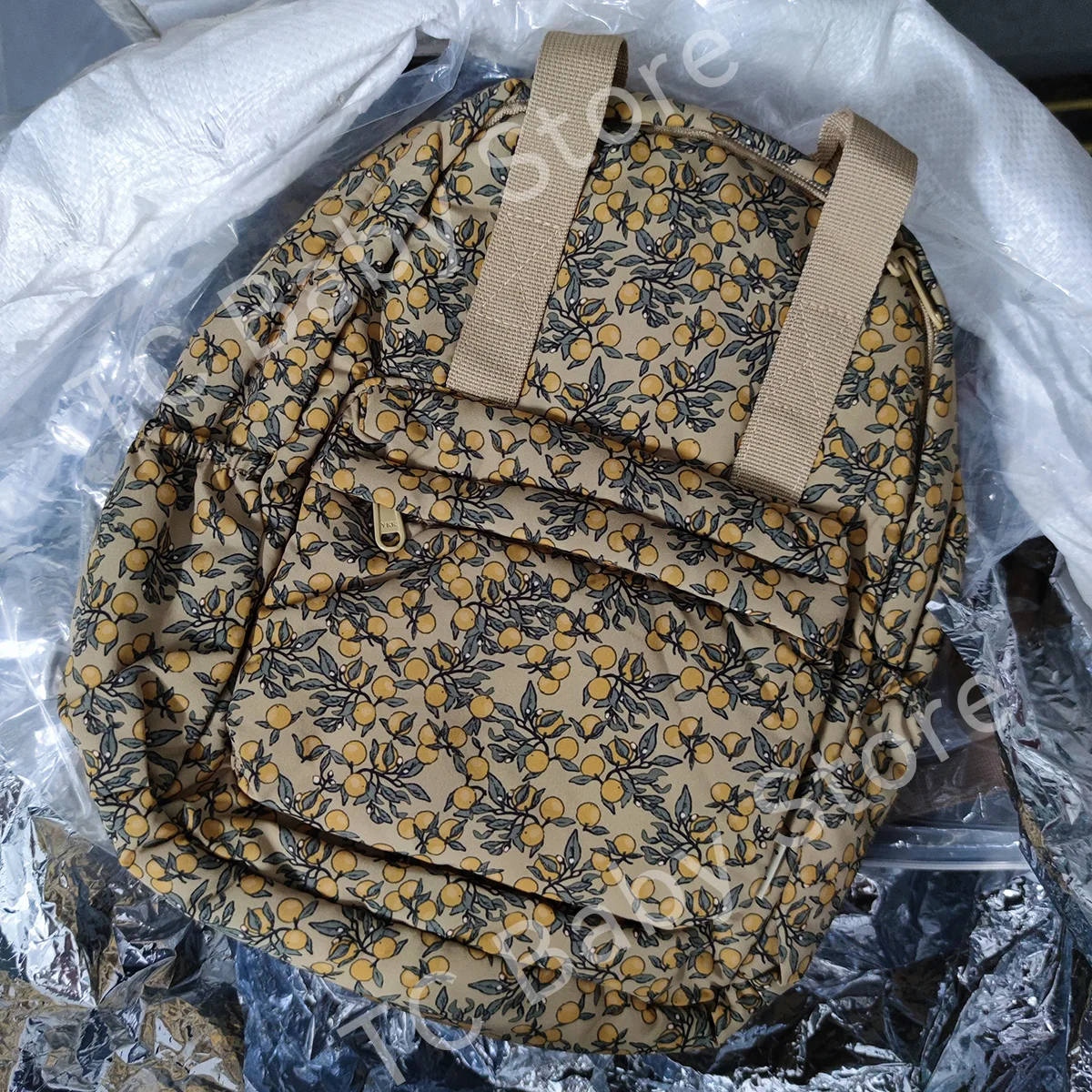 KS Baby Backpack Kids Schoolbag Kindergarten Bags Brand Cherry Lemon Children's Boys Girls Mom Traveling Storage Bag Wholesale