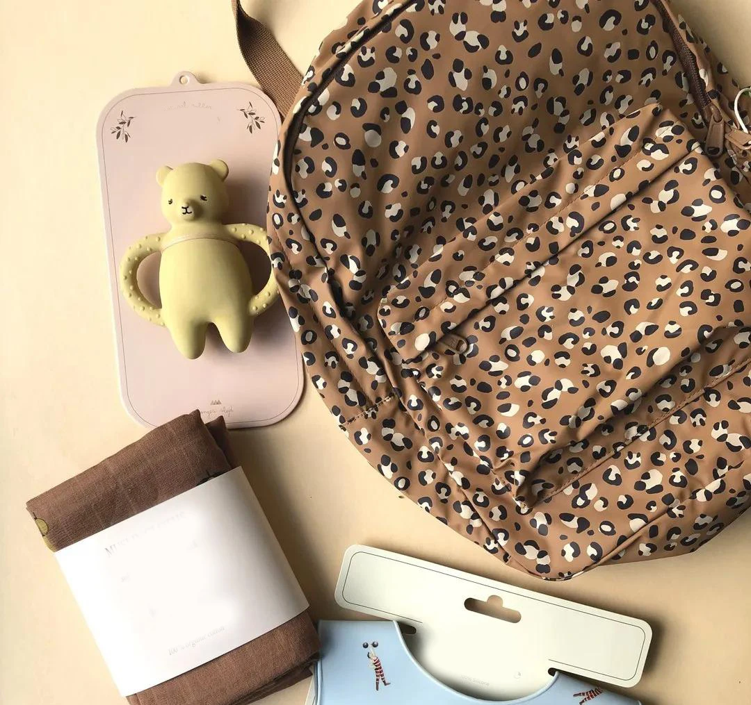 KS Baby Backpack Kids Schoolbag Kindergarten Bags Brand Cherry Lemon Children's Boys Girls Mom Traveling Storage Bag Wholesale