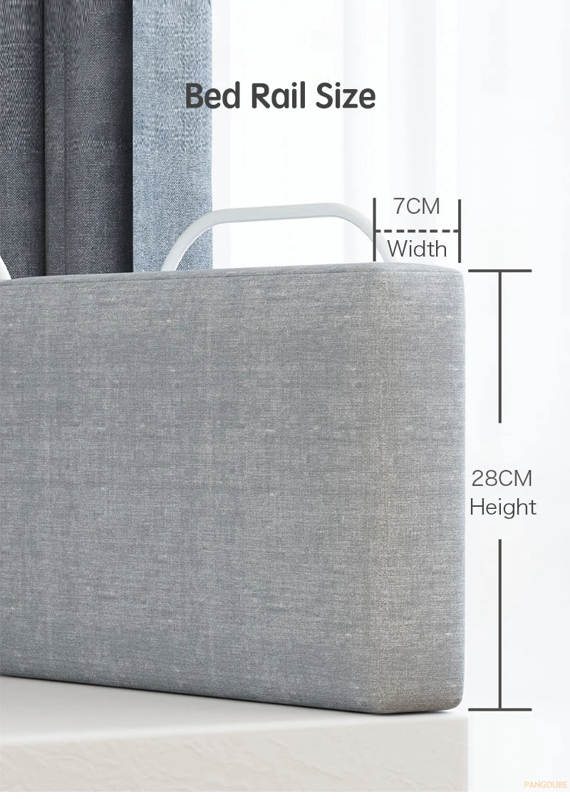 1pc 47cm Child Bed Barrier for Baby Bed Fence Railing for Children's Bed Protection Bed Rail Guard for Kids