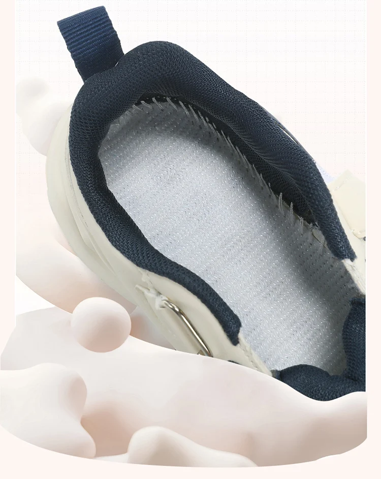 Children’s Black Causal PU Leather Running Shoes Anti-Slip Outdoor Sneakers for Boy and Girl Sport Tennis Size 30-39