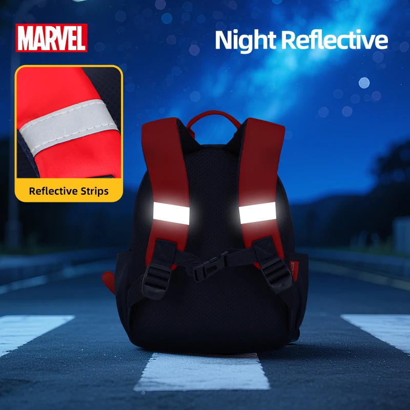 Disney Spider-Man Toddler Backpack for Boys and Girls Cute, Comfortable, Breathable, Ultra-Lightweight Waterproof Backpack