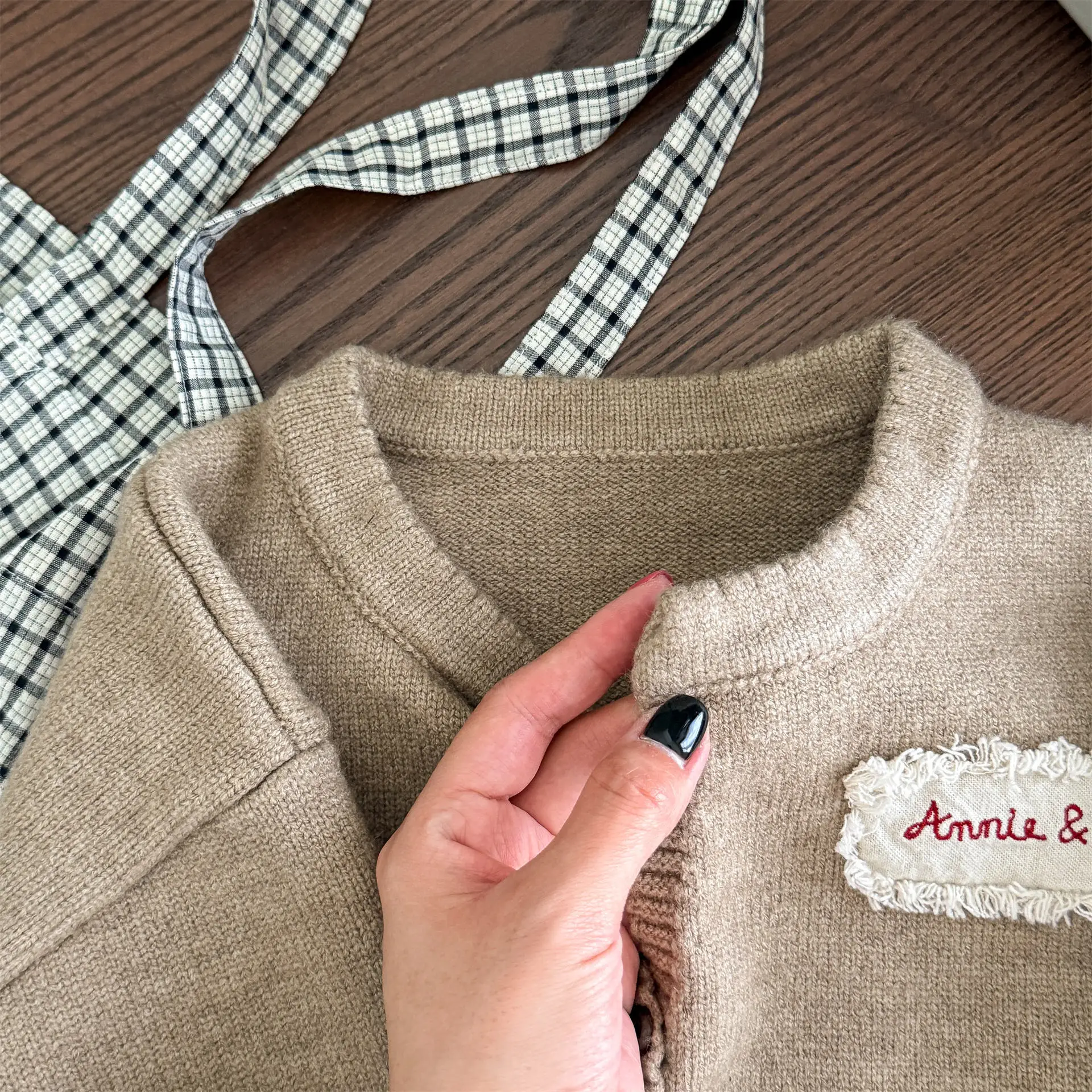 Girls Sweater 2026 Autumn New Children's Clothing Korean Style Girl Baby Fashion Loose Sweater Cardigan Casual Simple Daily