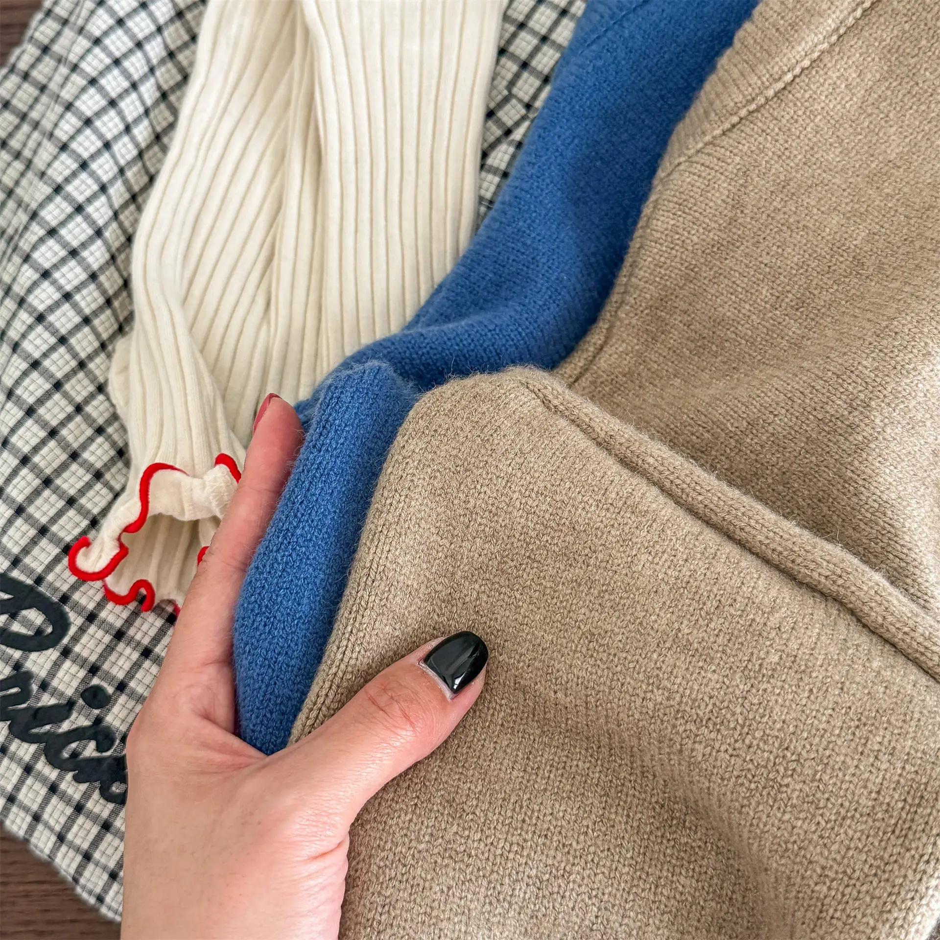 Girls Sweater 2026 Autumn New Children's Clothing Korean Style Girl Baby Fashion Loose Sweater Cardigan Casual Simple Daily