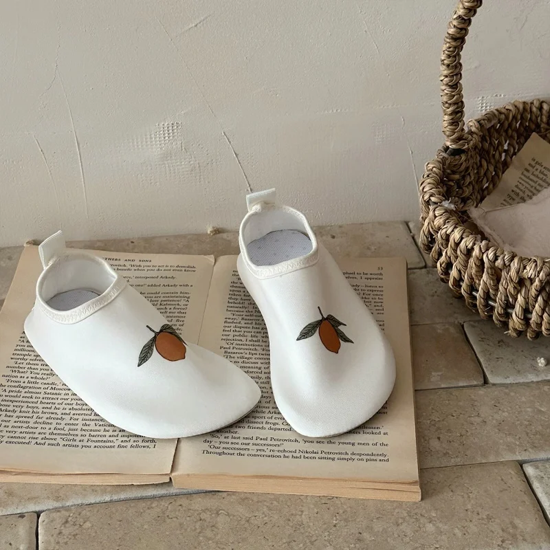 2026 New Girl Beach Shoes For Boy to 2-7Y Printing Kids Children's Summer Shoes Sports and Anti Slip Sneakers