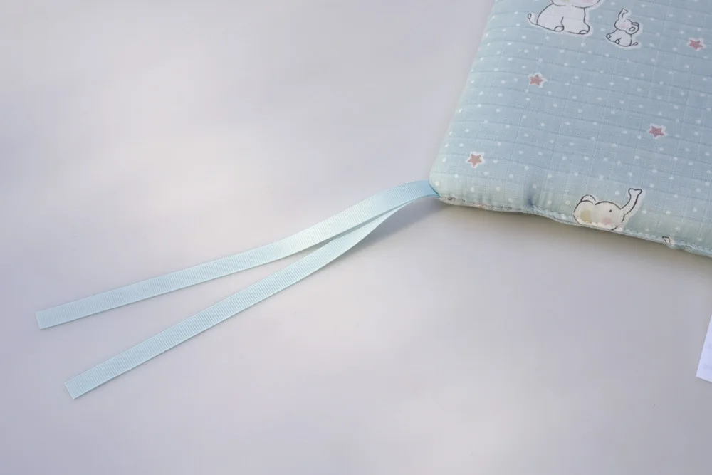 Baby Bed Bumper Newborn Bed Guardrail Anti-collision Removable Washable Baby Bed Safety Rails 6Pcs